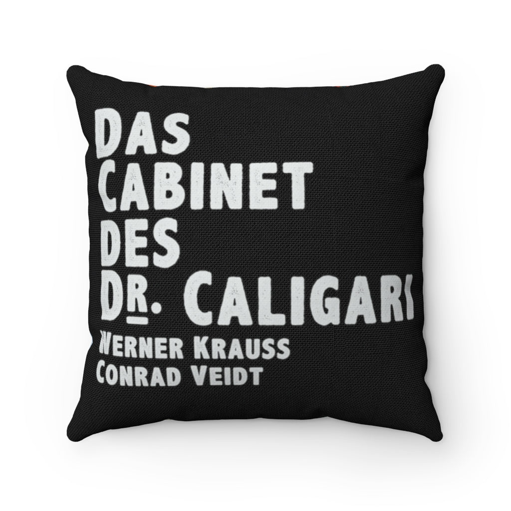 RAYGUN Das Cabinet des Dr. Caligari Square Pillow