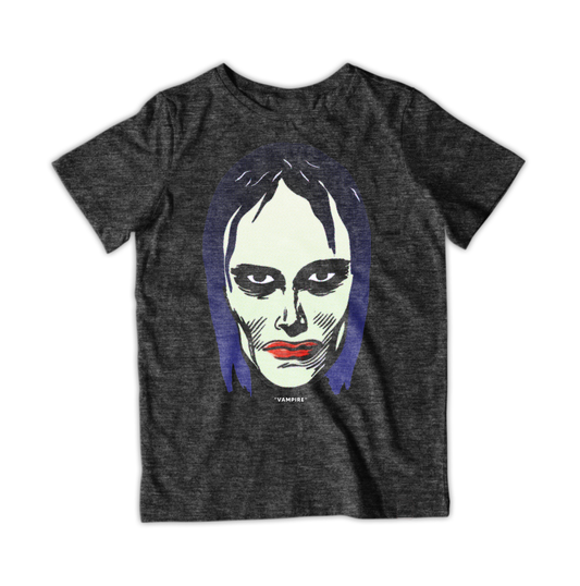 RAYGUN Female Vampire Vintage Heather T-Shirt