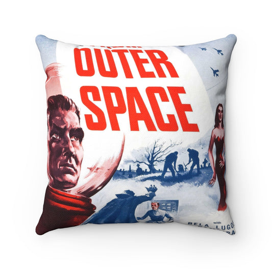 RAYGUN Plan 9 From Outer Space Square Pillow