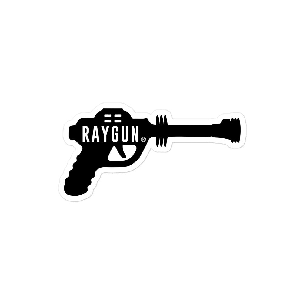 RAYGUN Single Gun Black Bubble-free stickers