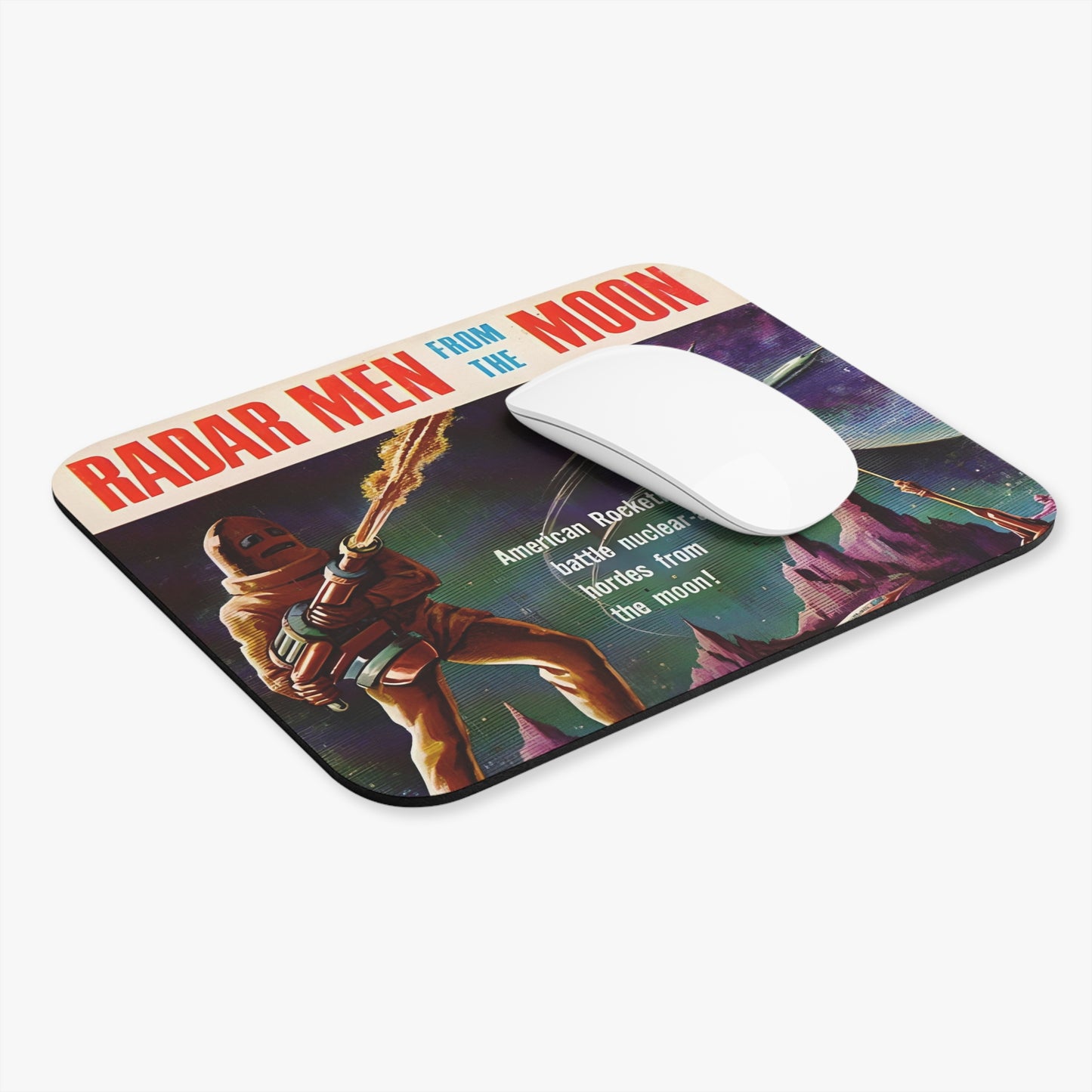 RAYGUN Radar Men From The Moon Mouse Pad (Rectangle)