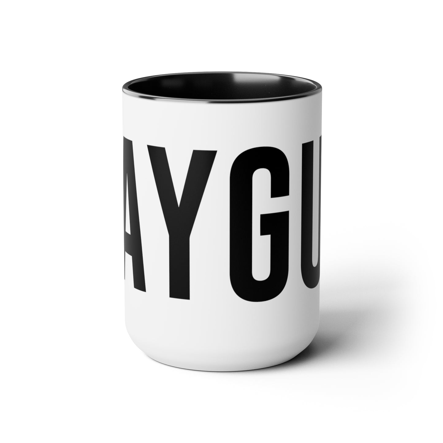 RAYGUN Letters BPA/Lead Free Coffee Mugs, 15oz