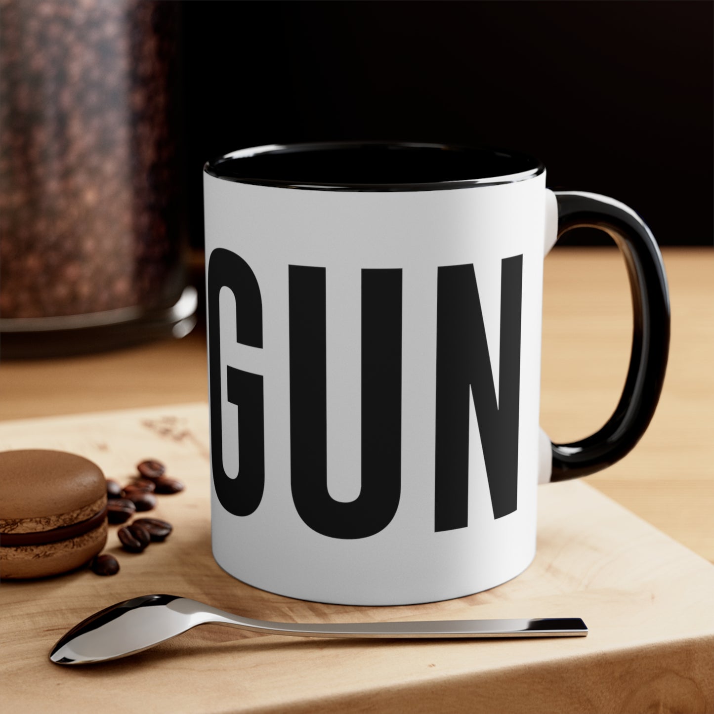 RAYGUN Letters BPA Lead Free  Coffee Mug, 11oz
