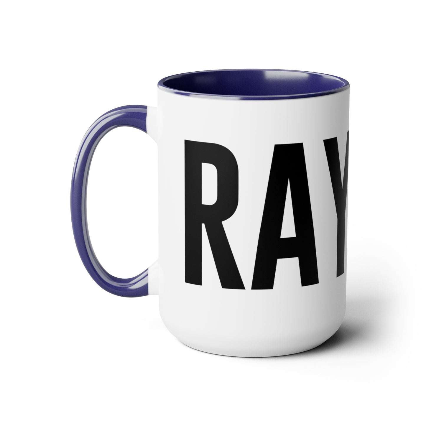 RAYGUN Letters BPA/Lead Free Coffee Mugs, 15oz