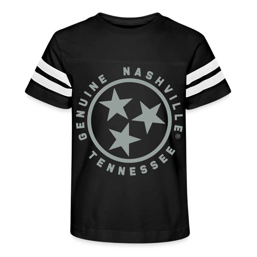 Genuine Nashville Stars Kids Vintage Sports T-Shirt - black/white