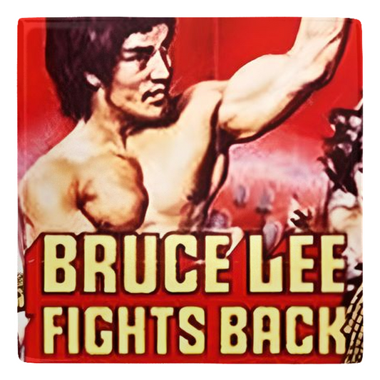 RAYGUN Bruce Lee Fights Back From The Grave Metal Magnets