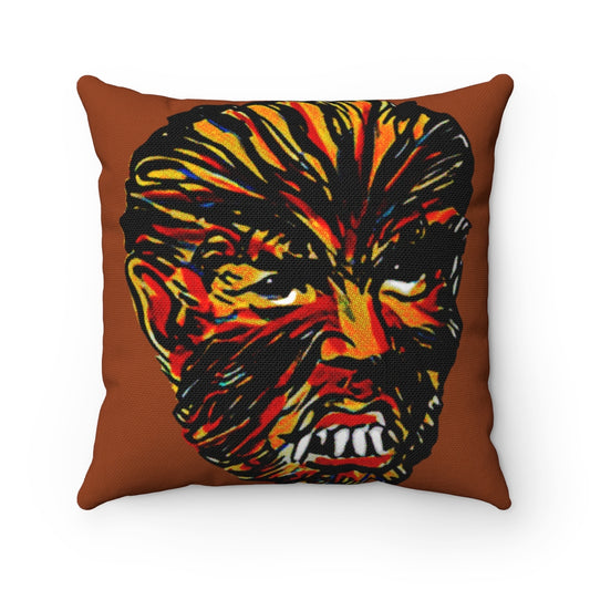 RAYGUN Werewolf Square Pillow