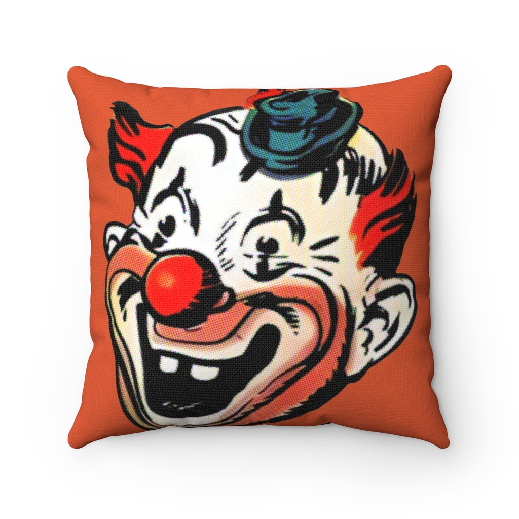 RAYGUN Creepy Clown Square Pillow