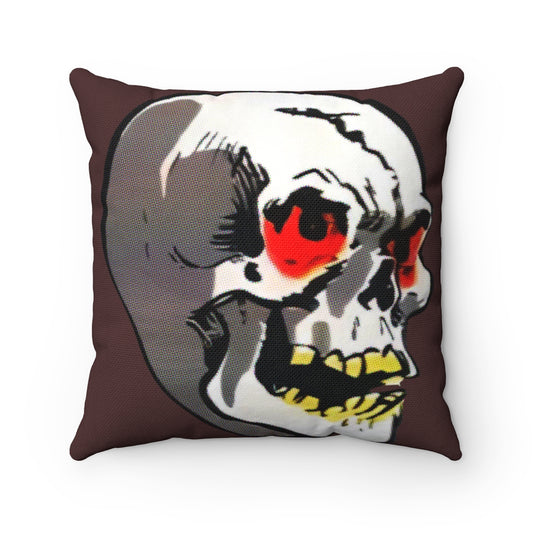 RAYGUN Skull Square Pillow