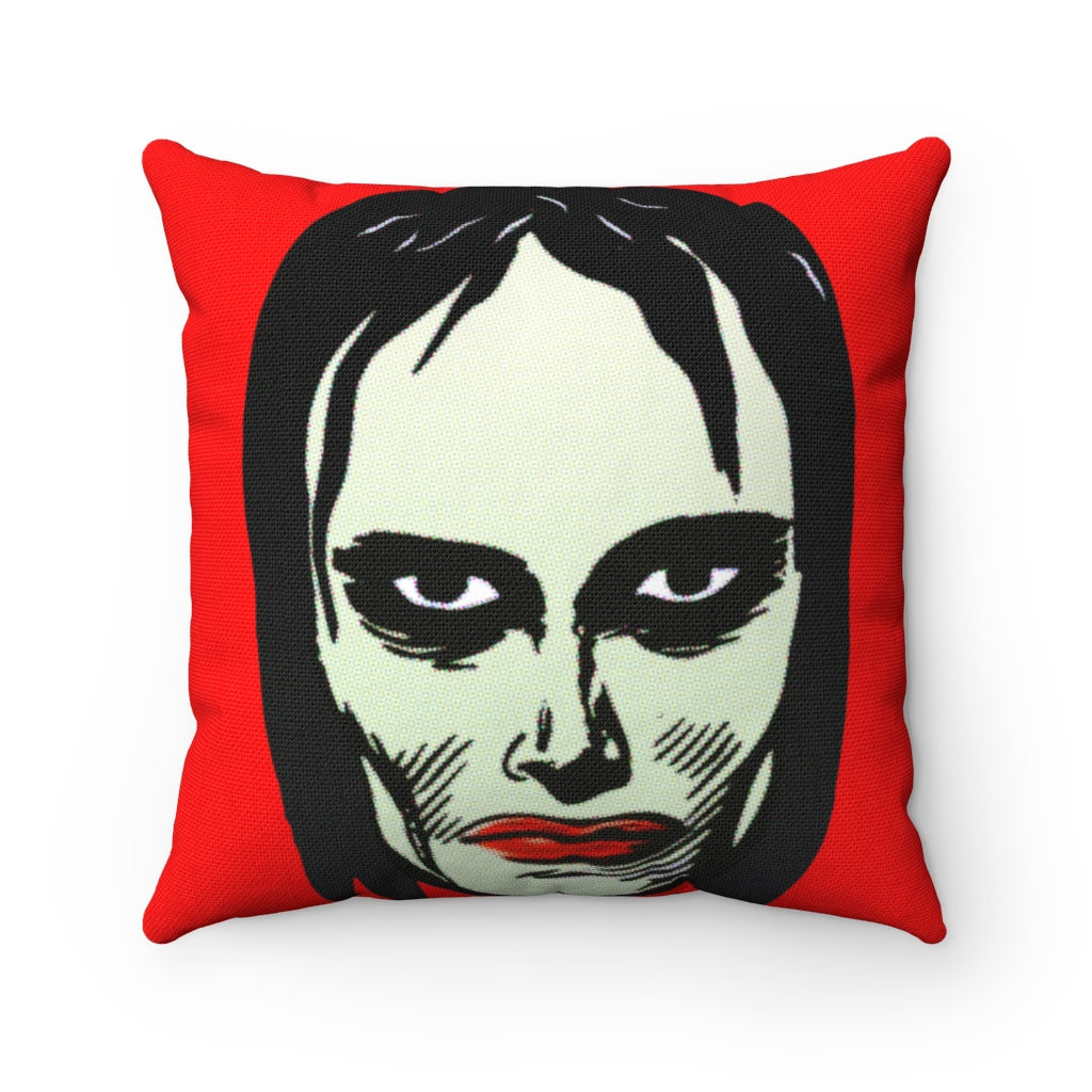 RAYGUN Female Vampire Square Pillow