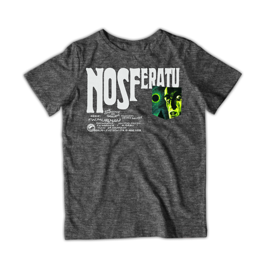 Raygun Nosferatu Pocket T-Shirt Xs / Heather Graphite Tshirts