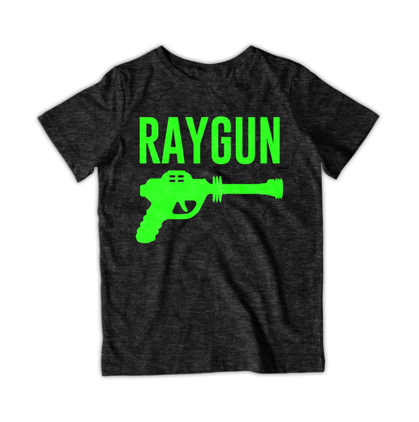 RAYGUN Single Gun Neon Green T-Shirt