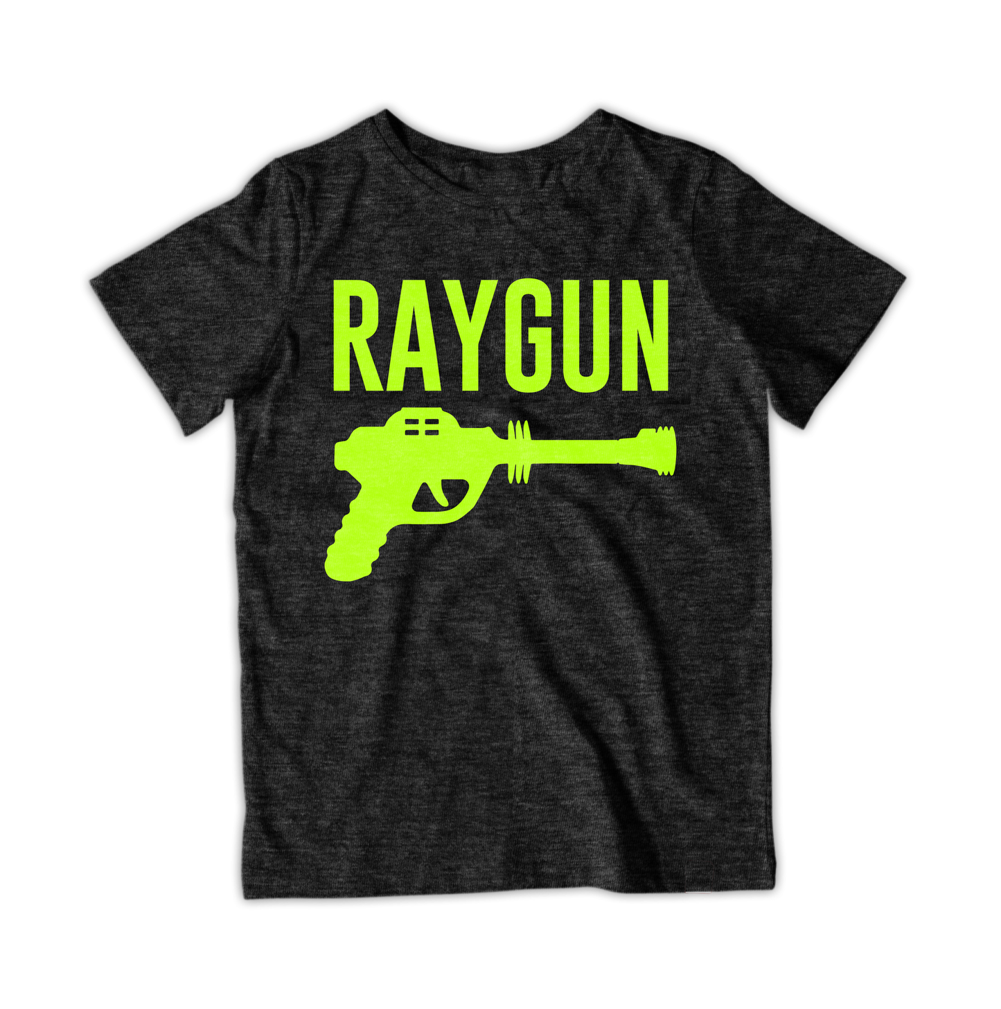 RAYGUN Single Gun Neon Yellow T-Shirt