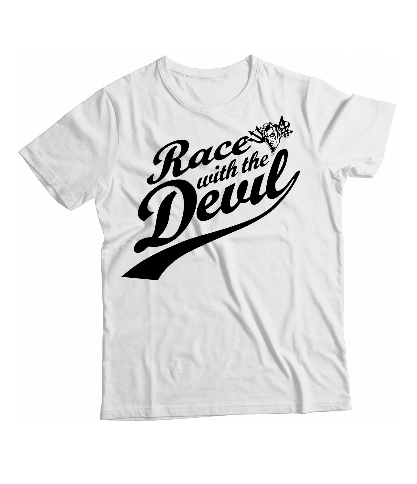 Unisex Race With The Devil Old School Vintage Heather Blend T-Shirt Tshirts