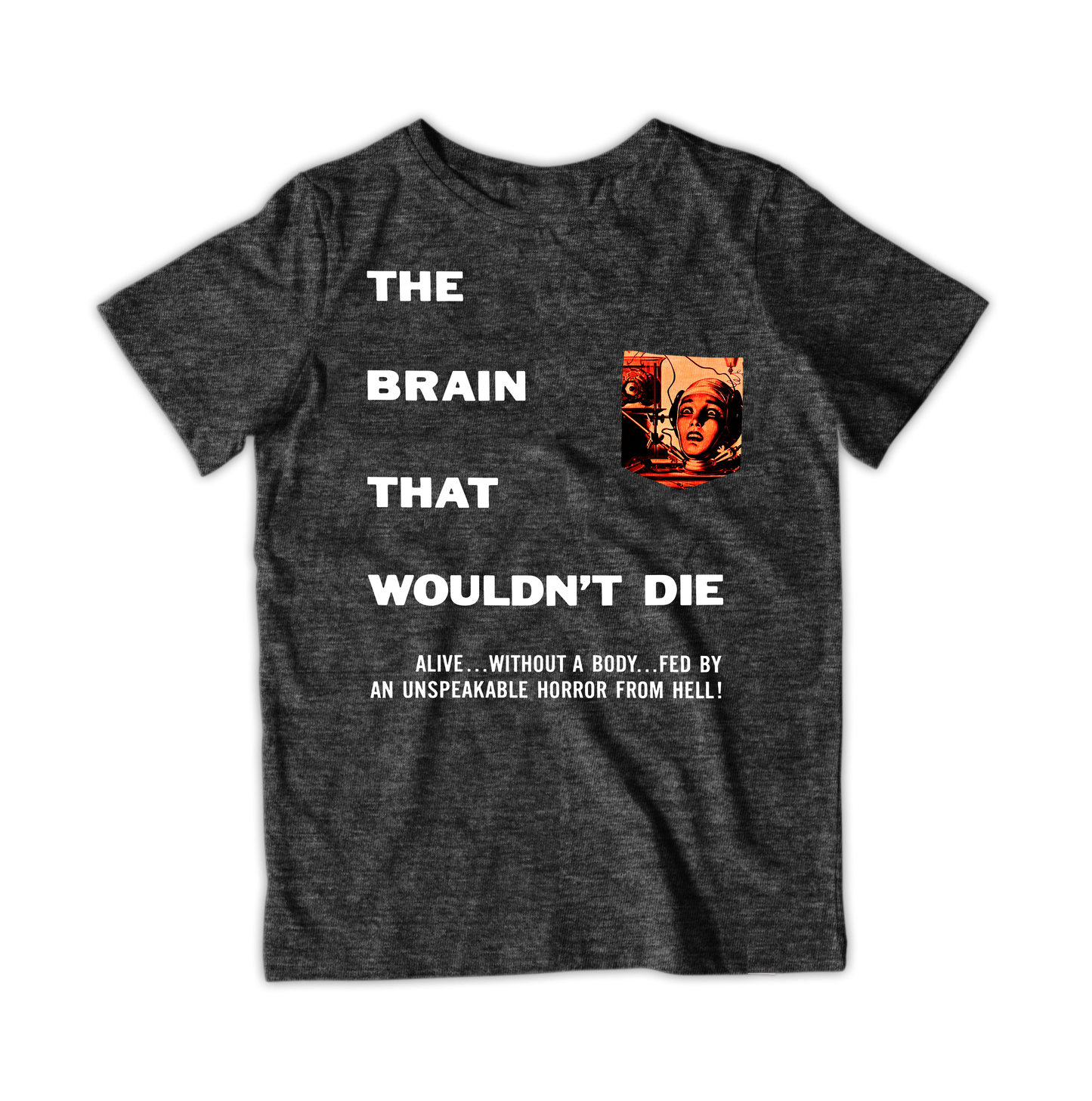 RAYGUN The Brain That Wouldn't Die Title Pocket T-Shirt