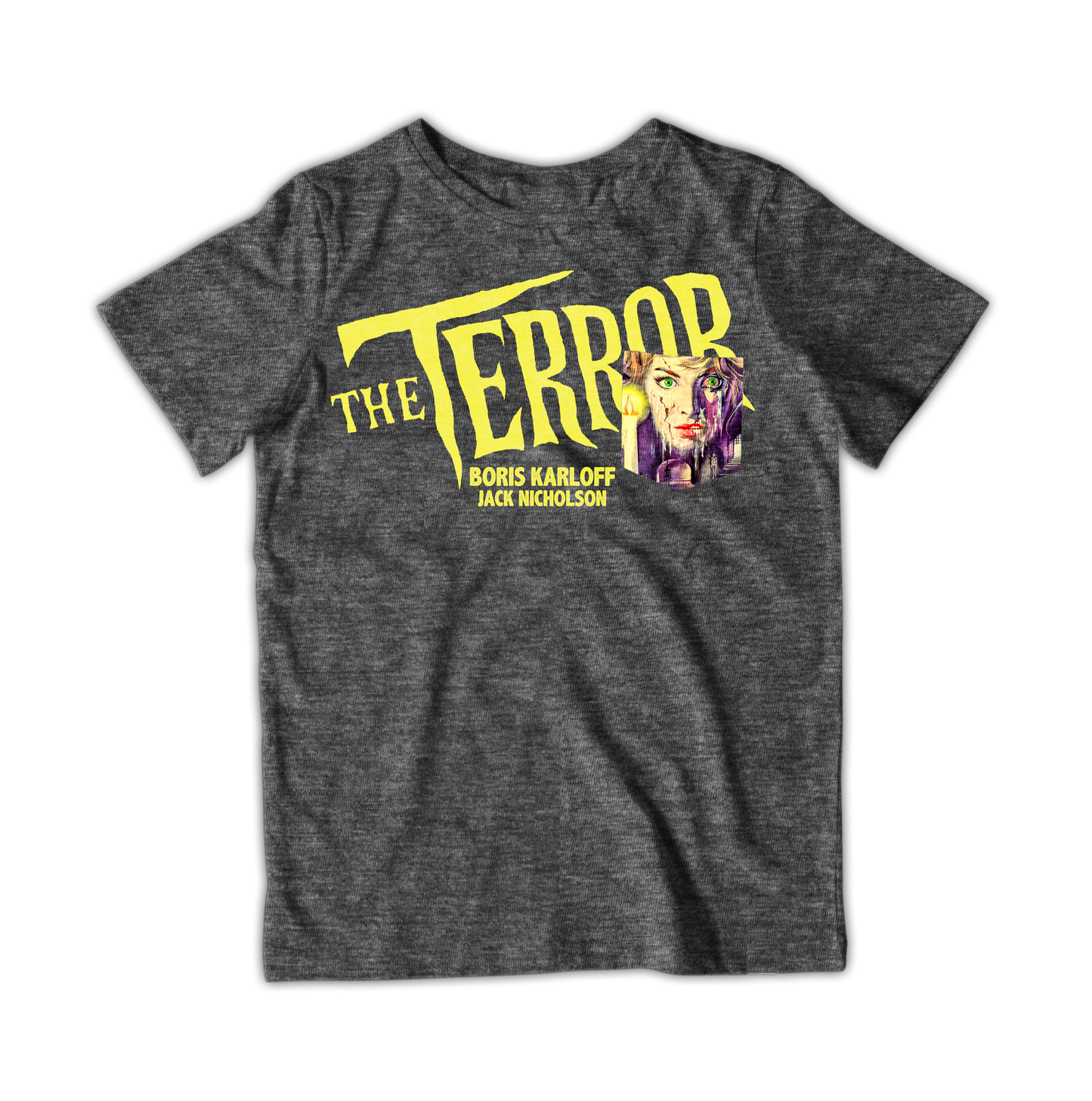 Raygun The Terror Pocket T-Shirt Xs / Heather Graphite Tshirts