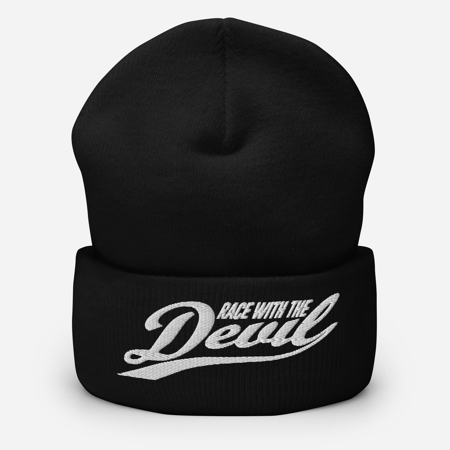 Race With The Devil Cuffed Beanie