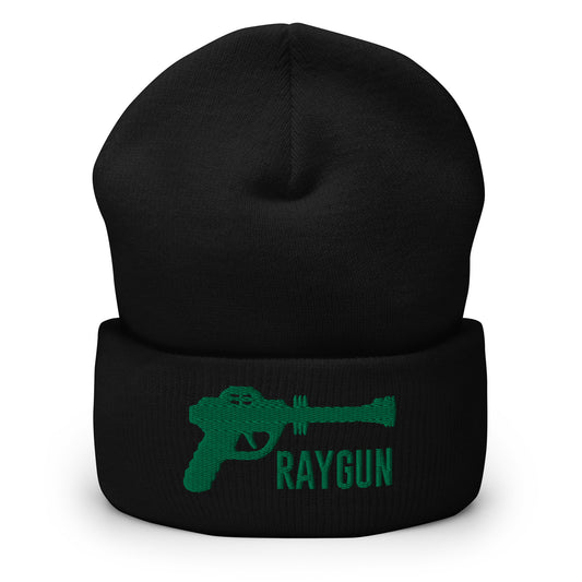 RAYGUN Ray Gun Club Green Cuffed Beanie