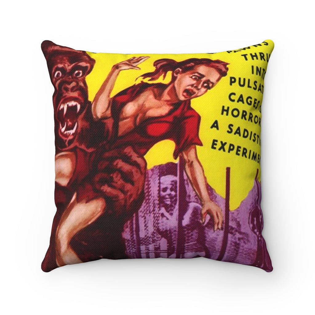 RAYGUN Teenage Zombies Square Pillow
