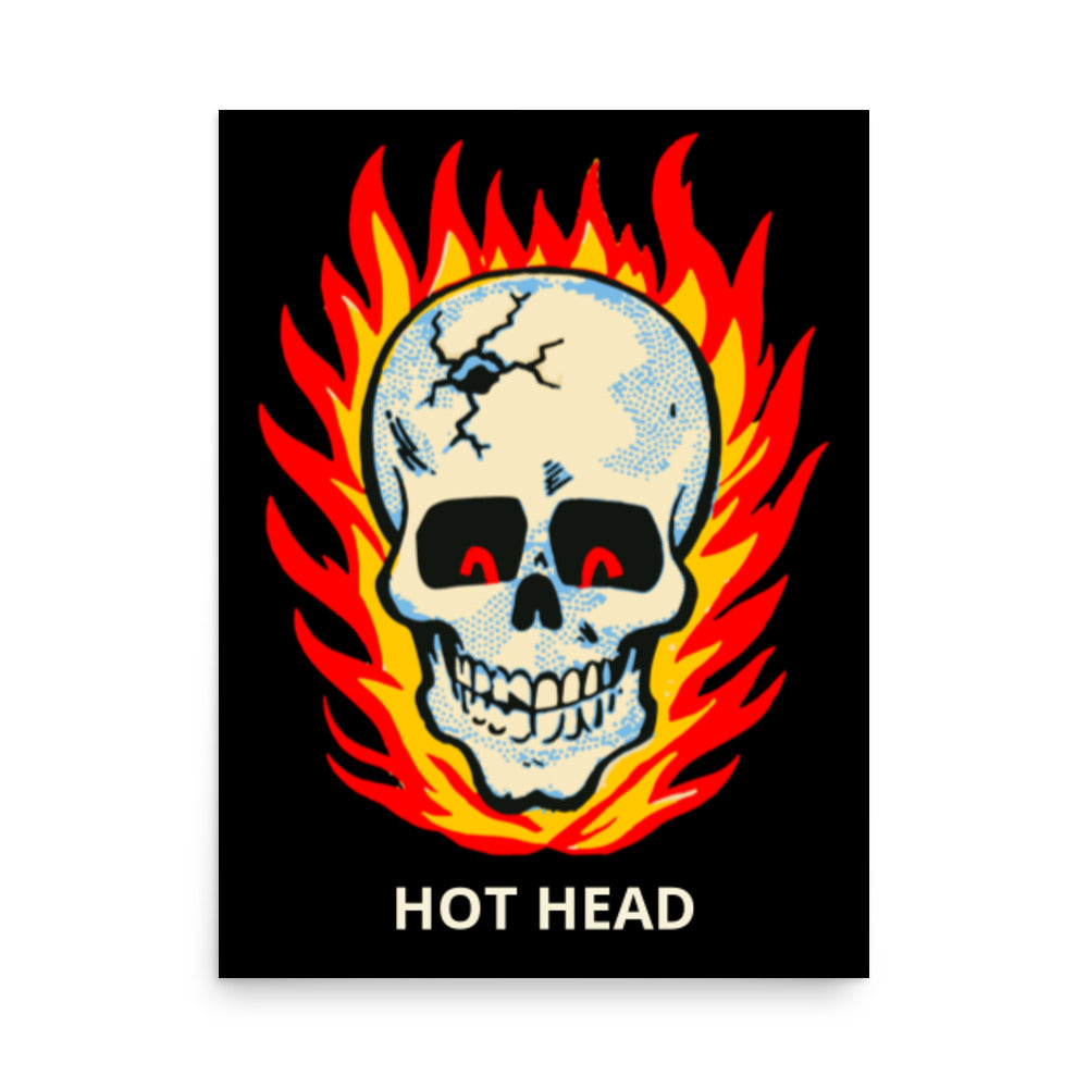 RAYGUN Hot Head Poster