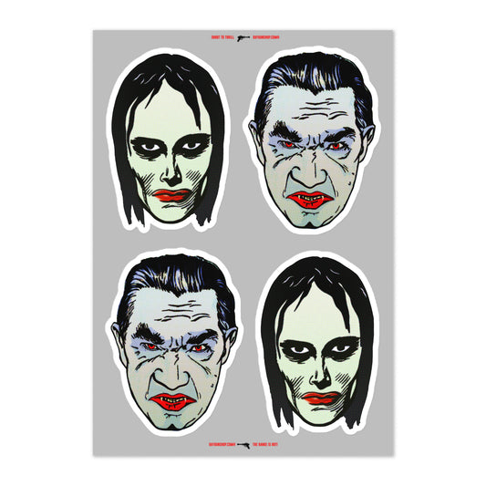 RAYGUN Vampire Sticker Set Sheet