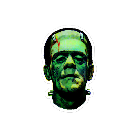 RAYGUN Frankenstein Bubble-free Kiss Cut Sticker