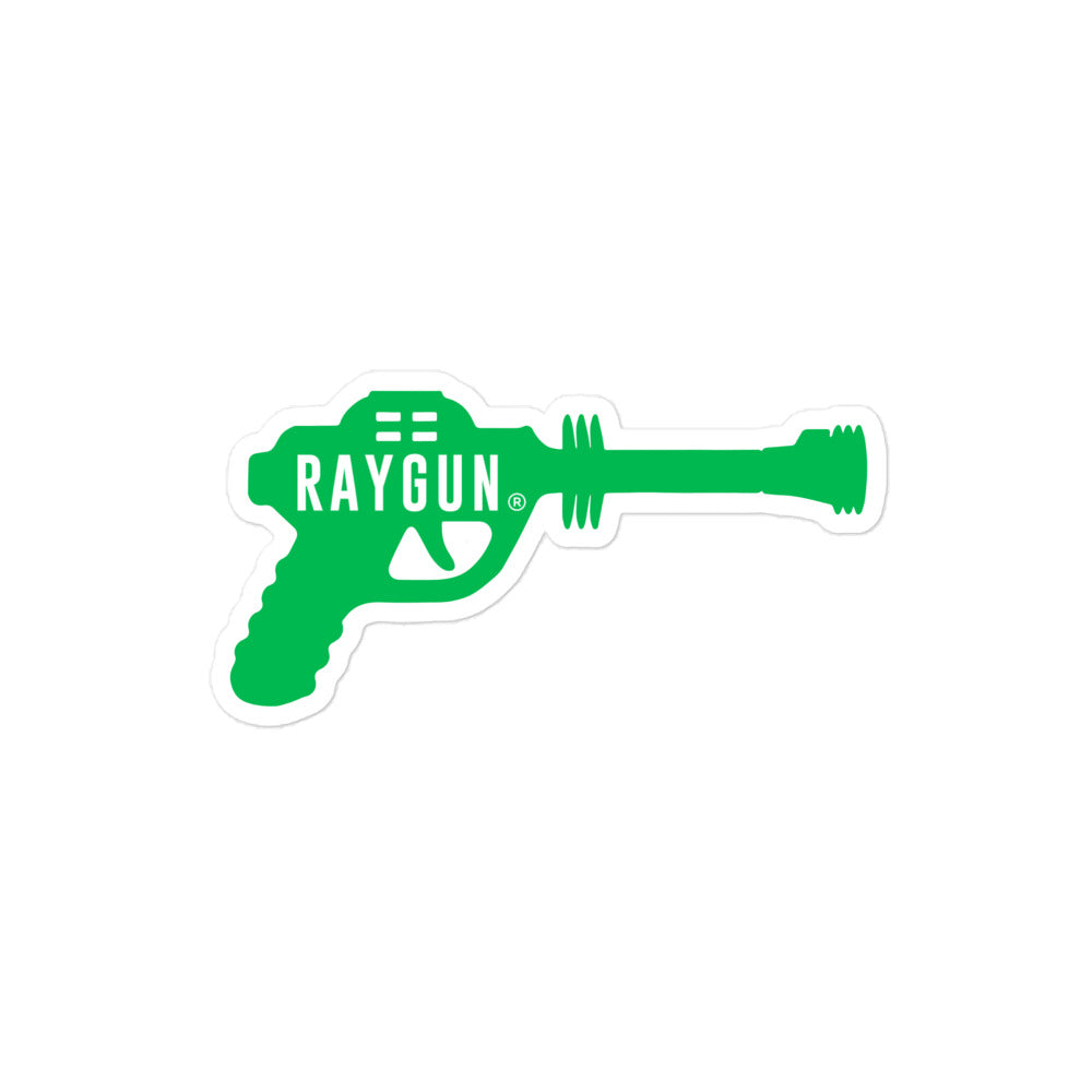 RAYGUN Single Gun Green Bubble-free Stickers