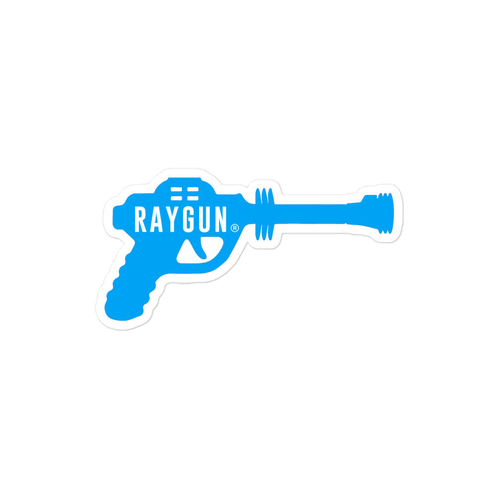 RAYGUN Single Gun Blue Bubble-free Stickers