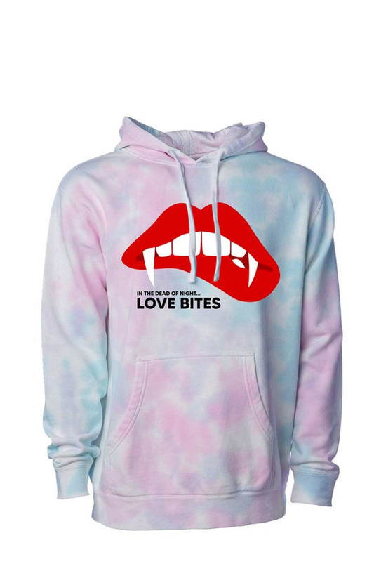 Raygun Love Bites Cotton Candy Hoody Xs / Tie Dye Hoodies