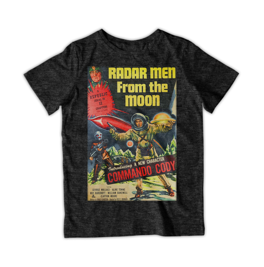 RAYGUN Radar Men From The Moon Vintage Heather T-Shirt