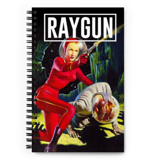 RAYGUN Space Woman Spiral Notebook