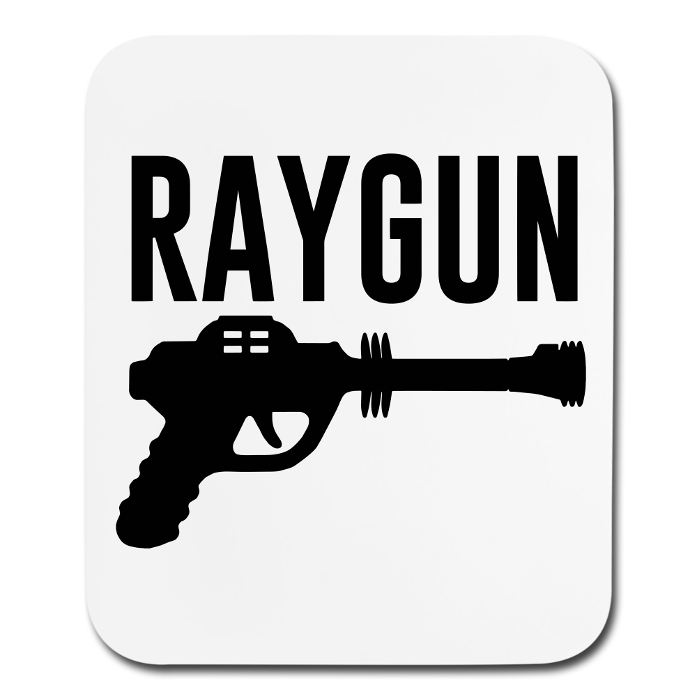 RAYGUN Mouse pad Vertical - white