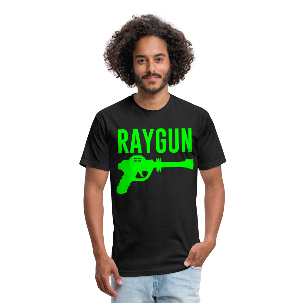 RAYGUN Single Gun Neon Green T-Shirt - black