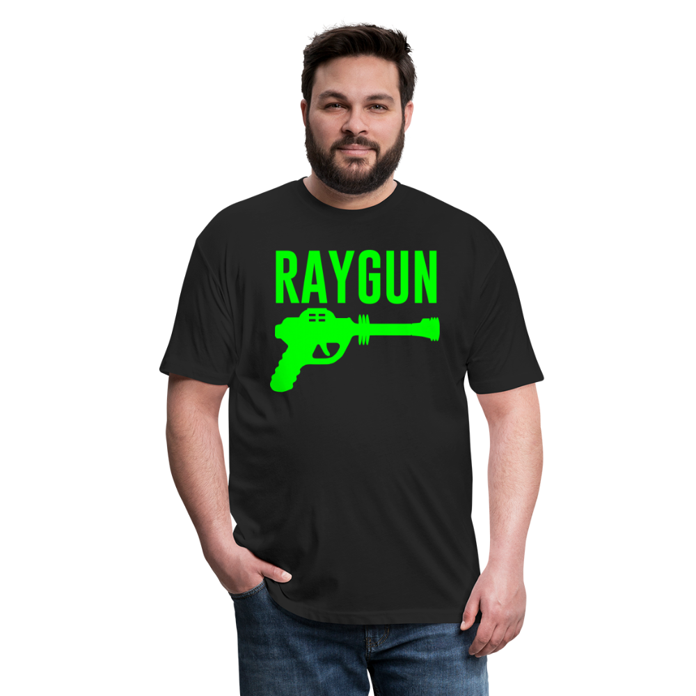 RAYGUN Single Gun Neon Green T-Shirt - black