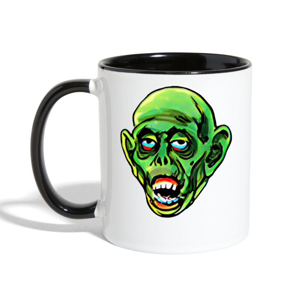 RAYGUN Ghoul Contrast Coffee Mug - white/black
