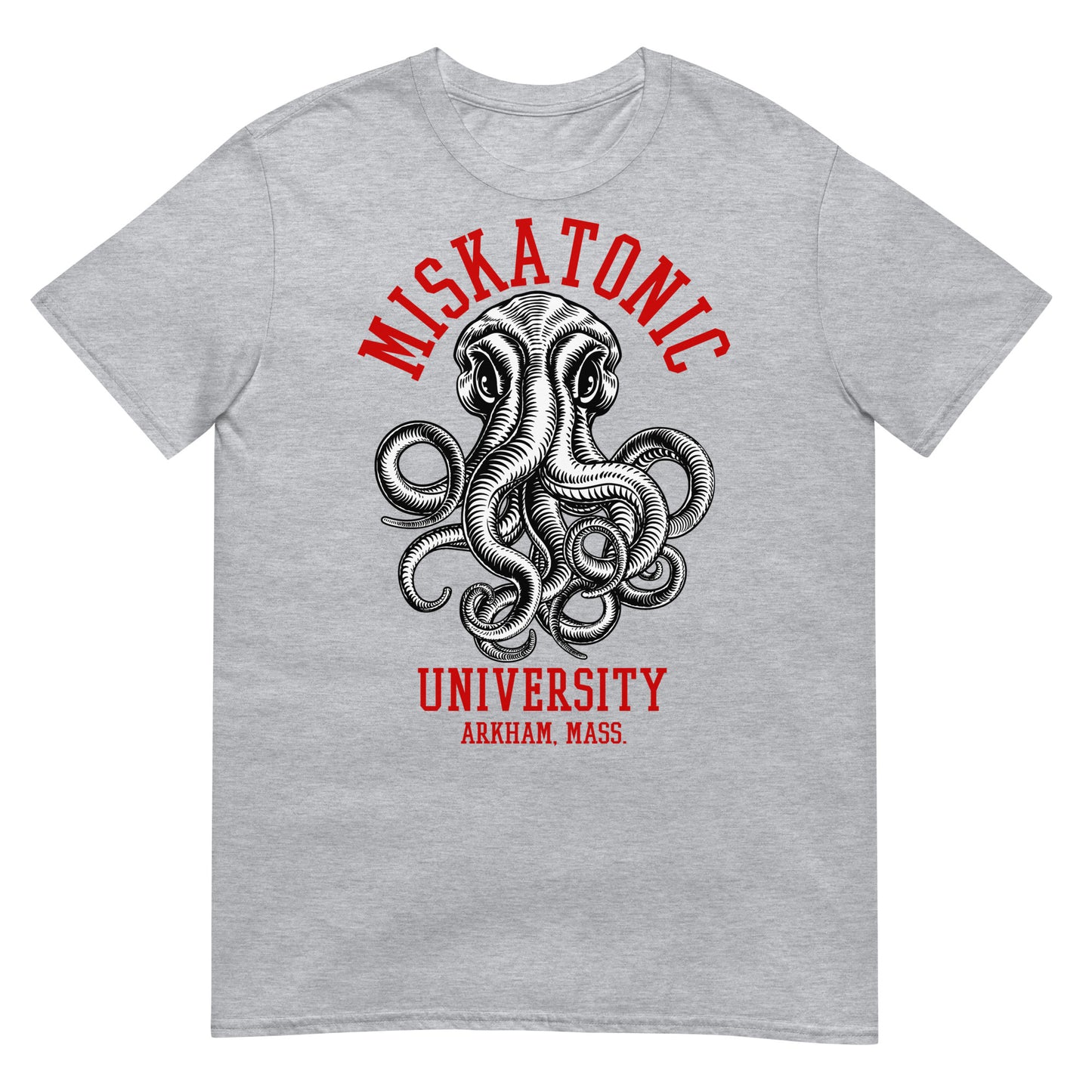 RAYGUN Miskatonic University Cthulhu Short-Sleeve Unisex T-Shirt (Sport)